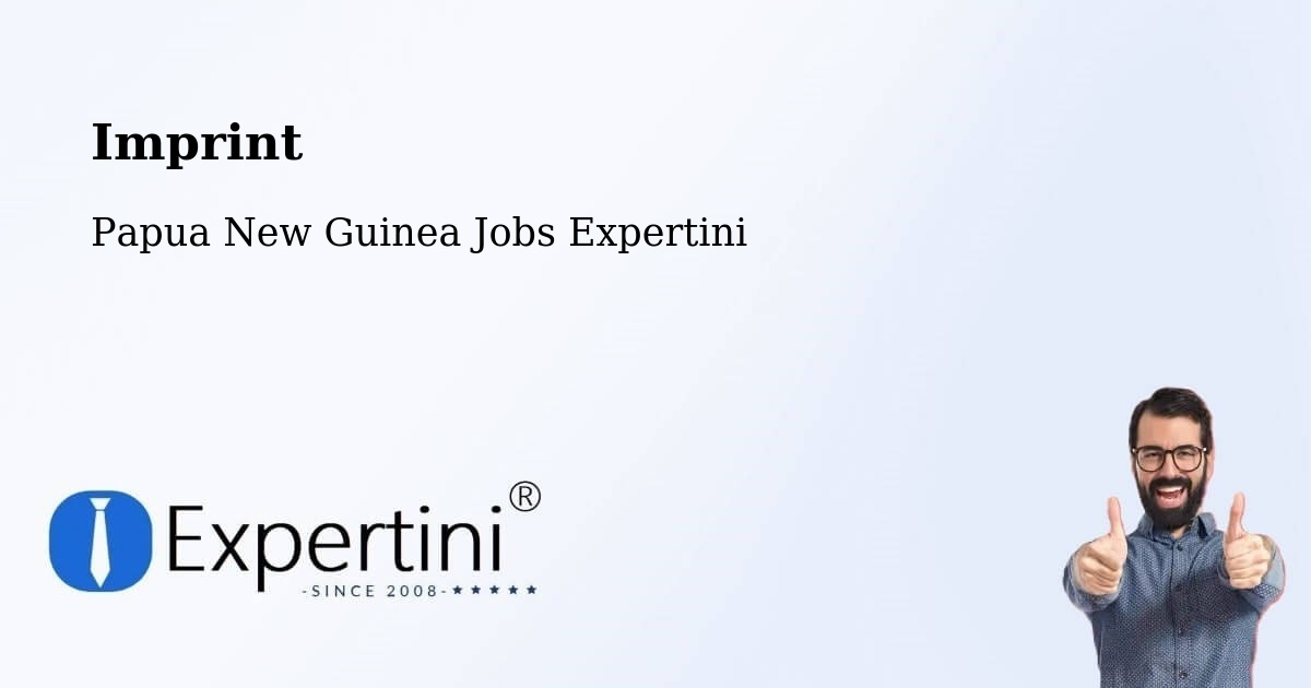 Imprint – Kainantu - Papua New Guinea Jobs Expertini